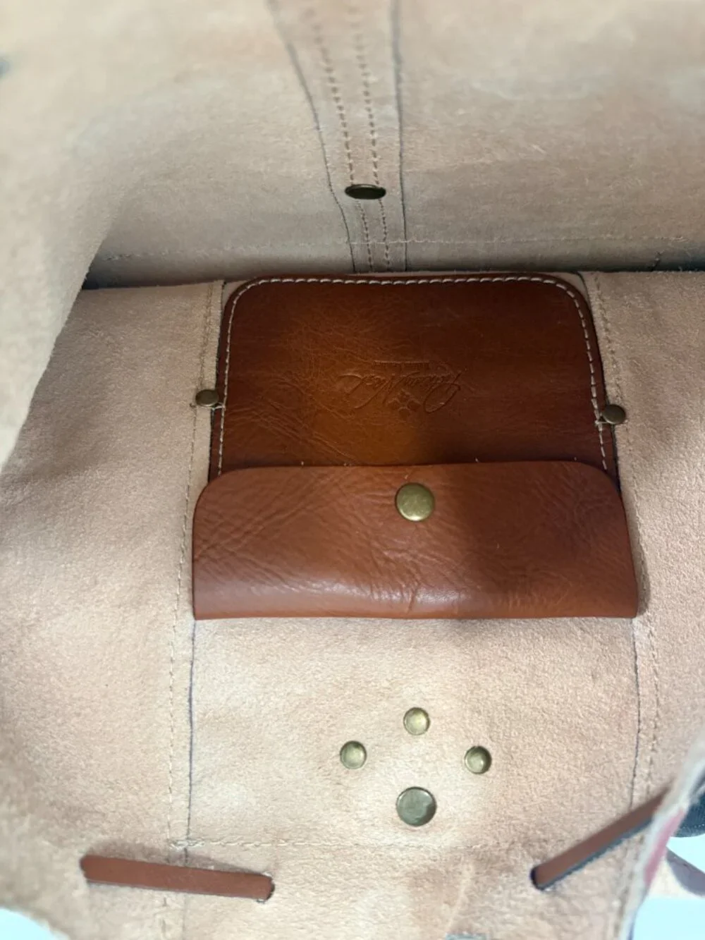 Patricia Nash Floral Leather Backpack